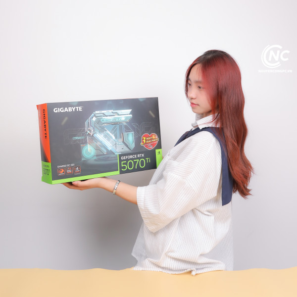 Card màn hình Gigabyte GeForce RTX 5070 Ti GAMING OC 16G