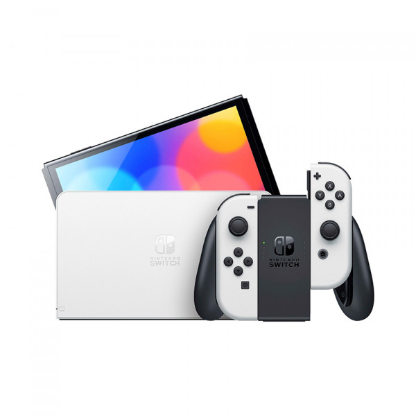 Máy chơi game Nintendo Switch OLED White (Màu Trắng)