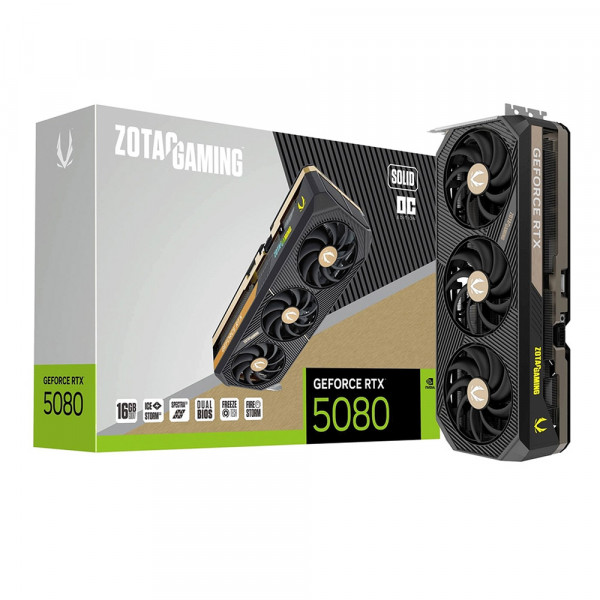 Card Màn Hình ZOTAC GAMING GeForce RTX 5080 SOLID OC