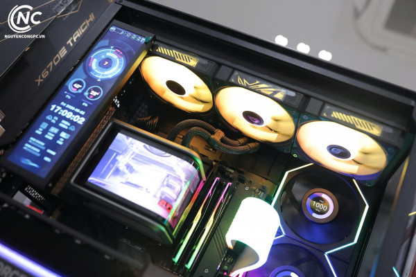 Bộ PC Gaming AMD Ryzen 7 9800X3D, RAM 64GB, RTX 5080 16GB