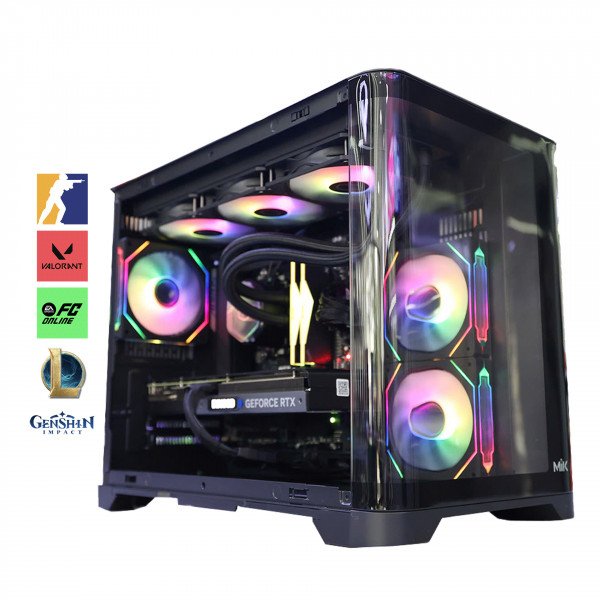 Bộ PC Gaming AMD Ryzen 7 7800X3D, RAM 32GB, RTX 4070 Super