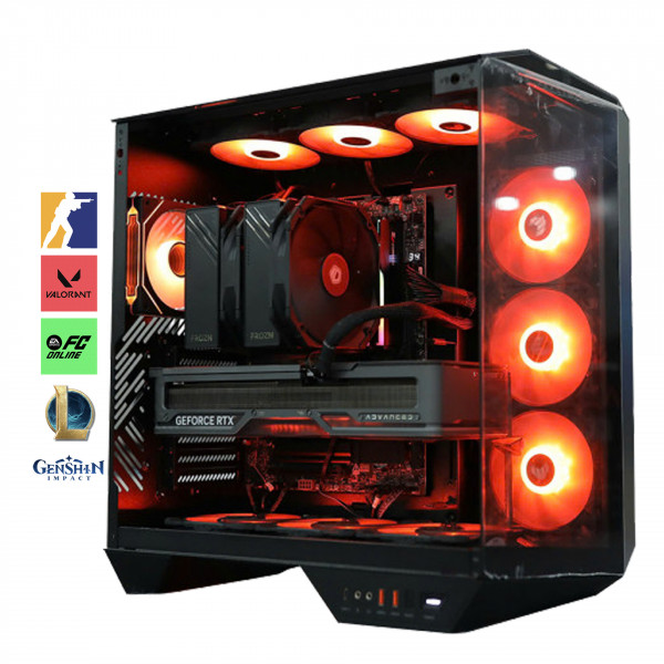 Bộ PC Gaming Ryzen 7 9800X3D, RAM 32GB, RTX 5080