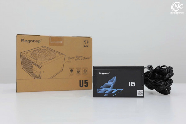 Nguồn máy tính Segotep SG D600A U5 500W Đen/Black