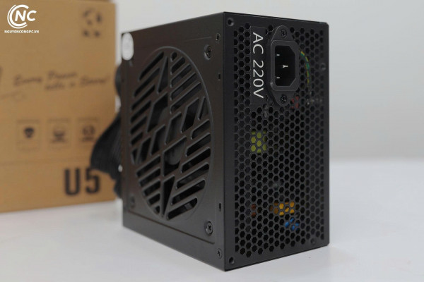 Nguồn máy tính Segotep SG D600A U5 500W Đen/Black