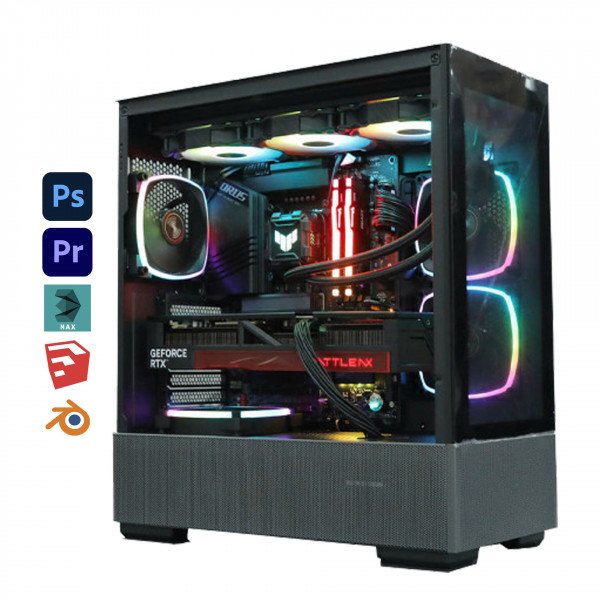 Bộ PC Đồ Hoạ Core i9-14900K, RAM 64GB, RTX 5070 Ti 16GB