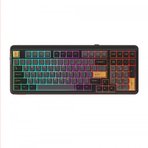 Bàn phím cơ DareU EK98 Pro Triple Mode Black Golden (Cloud Switch)