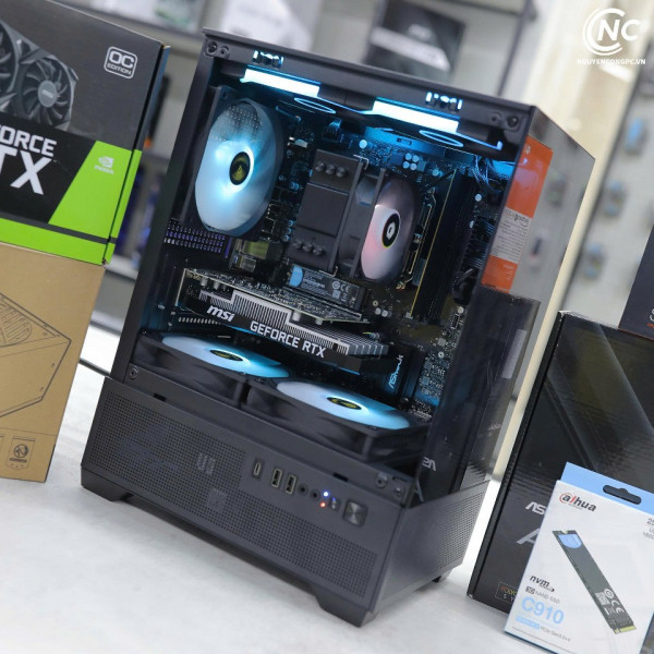 Bộ PC Gaming Ryzen 5 7500F, Ram 16GB, SSD 256GB, RTX 3050 6G [TẶNG MÀN HÌNH]