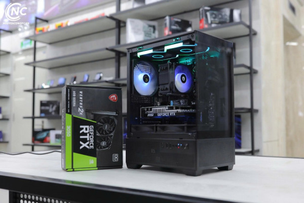 Bộ PC Gaming Ryzen 5 7500F, Ram 16GB, SSD 256GB, RTX 3050 6G [TẶNG MÀN HÌNH]