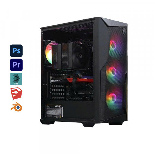Bộ PC Đồ Hoạ Intel Core i7-14700F, Ram 32GB, VGA RTX 5050 8GB [TẶNG MÀN HÌNH]