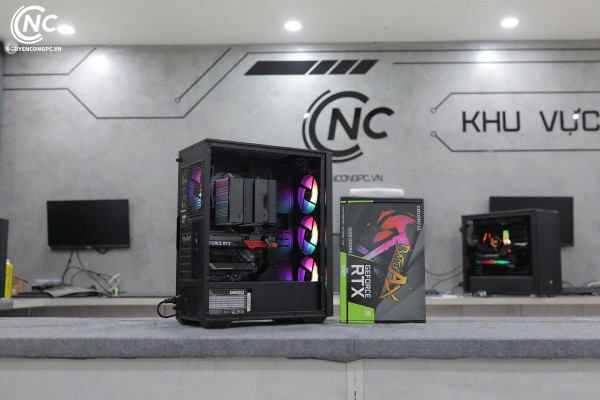 Bộ PC Đồ Hoạ Intel Core i7-14700F, Ram 32GB, VGA RTX 3060 12GB [TẶNG MÀN HÌNH]