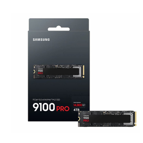 Ổ Cứng SSD Samsung 9100 PRO 1TB M.2 NVMe M.2 2280 PCIe Gen5.0 X4 (MZ-VAP1T0BW)
