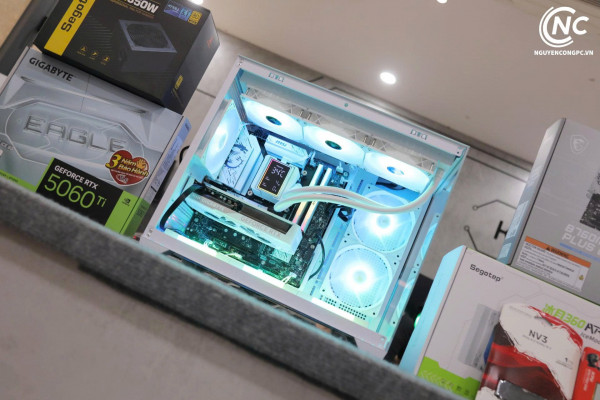 Bộ PC Gaming Intel Core i5-14600K, Ram 32GB, SSD 1TB, VGA RTX 5060 Ti 8GB