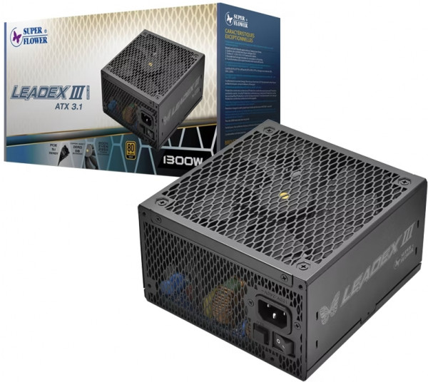 Nguồn SuperFlower LEADEX III Gold UP 1300W ATX 3.1 PCIe 5.1 SF-1300F14GE