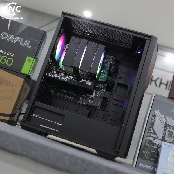 Bộ PC Gaming Intel Core i5-14600KF, Ram 16GB, VGA RTX 5060 [TẶNG MÀN HÌNH]