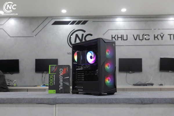 Bộ PC Gaming Intel Core i5-14600KF, Ram 16GB, VGA RTX 5060 [TẶNG MÀN HÌNH]