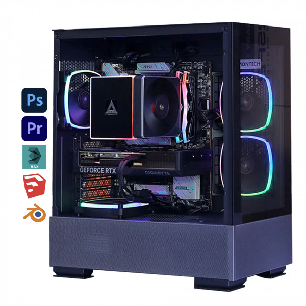 [TẶNG MÀN HÌNH] Bộ PC Ryzen 9 9950X, RAM 32GB, RTX 4070 Super
