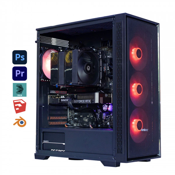 [TẶNG MÀN HÌNH] Bộ PC Đồ Hoạ I7-13700F, RAM 16GB, RTX 3060 12GB