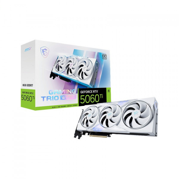Card Màn Hình MSI GeForce RTX 5060 Ti 8GB GAMING TRIO OC WHITE