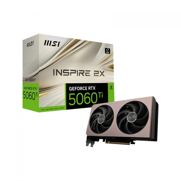 Card Màn Hình MSI GeForce RTX 5060 Ti 8GB INSPIRE 2X