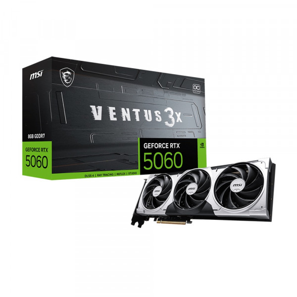 Card màn hình MSI GeForce RTX 5060 Ti 8GB VENTUS 3X OC
