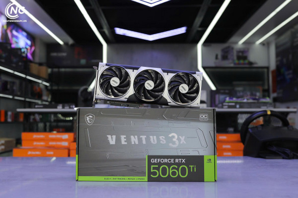 Card màn hình MSI GeForce RTX 5060 Ti 8GB VENTUS 3X OC