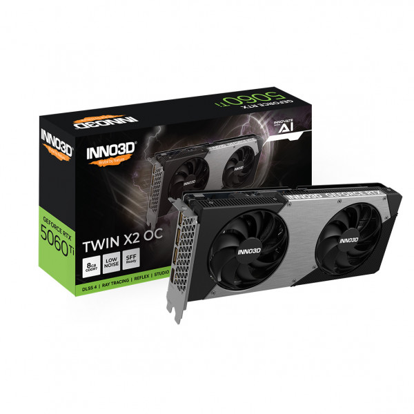 Card Màn Hình Inno3D RTX 5060 TI 8GB Twin X2 OC GDDR7
