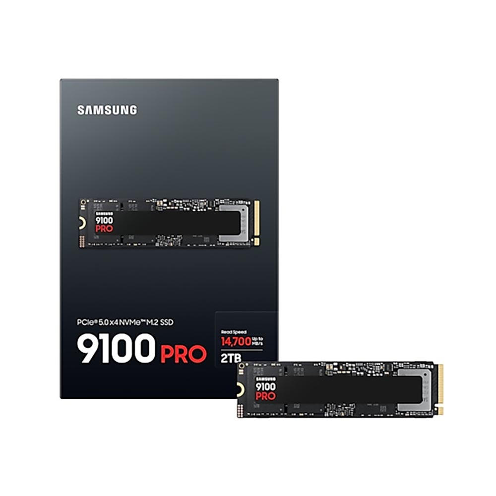 Ổ Cứng SSD Samsung 9100 Pro 2TB PCIe Gen5 X4 NVMe (Đọc 14,700MB/S - Ghi 13,000MB/S | MZ-VAP2T0BW)