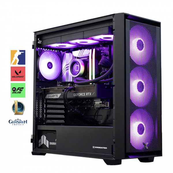 Bộ PC Intel Core I7-14700K, RAM 64GB, RTX 5070 Ti 16GB GDDR7