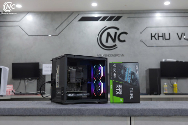 Bộ PC Gaming AMD Ryzen 5 5500, RAM 16GB, RTX 3050 6GB