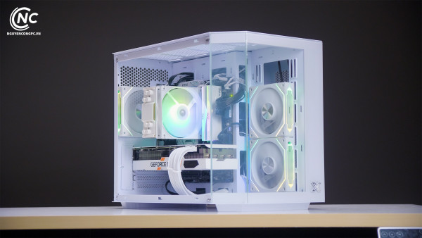 Bộ PC Gaming Core i5-13400F, RAM 16GB, RTX 4060 Ti White OC 8GB