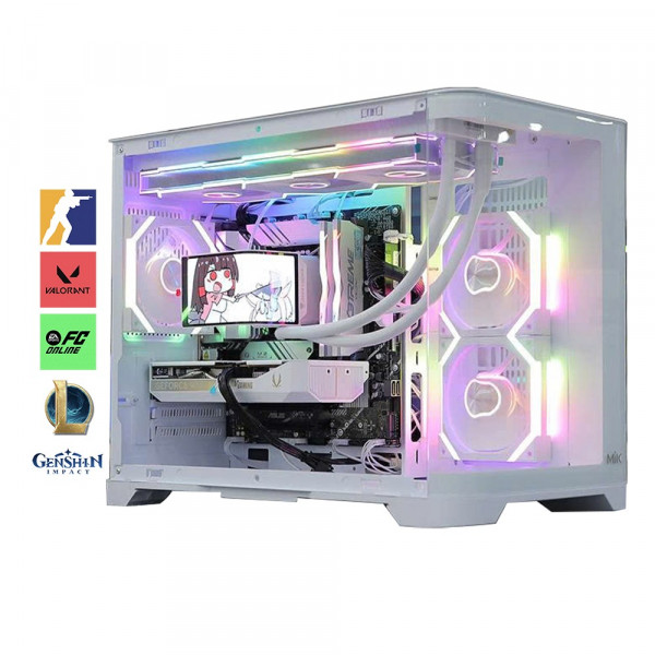 Bộ PC Gaming Intel Core i5 14400F, RAM 16GB, VGA RTX 5060 OC 8GB