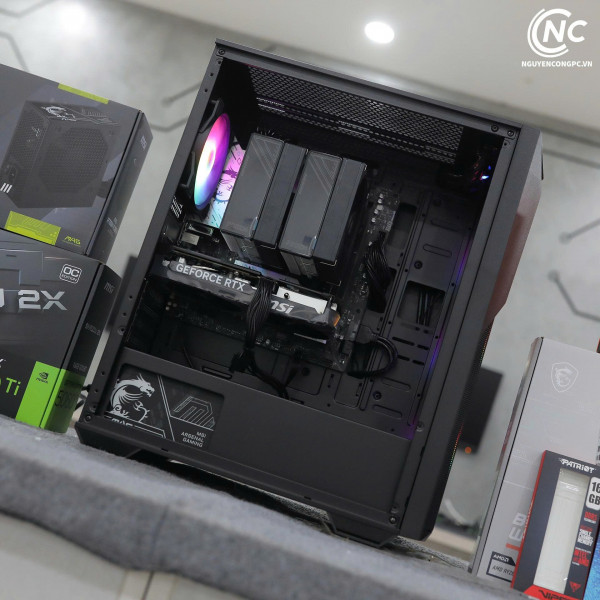 Bộ PC Gaming AMD Ryzen 5 7500X3D, Ram 16GB, VGA RTX 5060Ti 16G [TẶNG MÀN HÌNH]