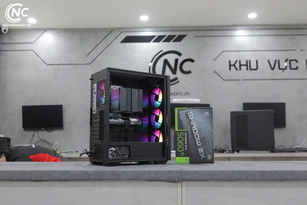 Bộ PC Gaming AMD Ryzen 5 7500X3D, Ram 16GB, VGA RTX 5060Ti 16G [TẶNG MÀN HÌNH]