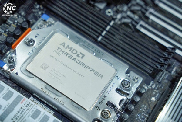 Bộ PC AI: 7 VGA RTX 5090 32GB, CPU AMD Threadripper 7965WX