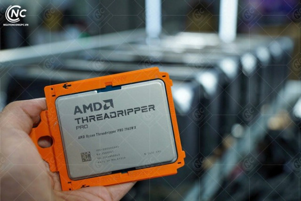 Bộ PC AI: 7 VGA RTX 5090 32GB, CPU AMD Threadripper 7965WX