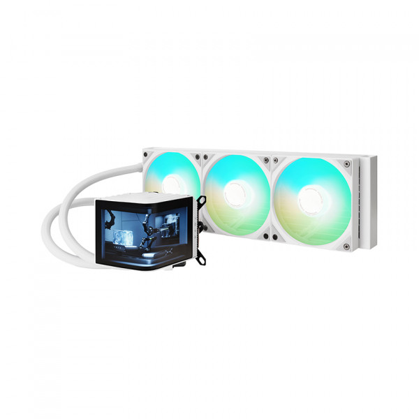 TẢN NHIỆT NƯỚC PANORAMA 360 ARGB White