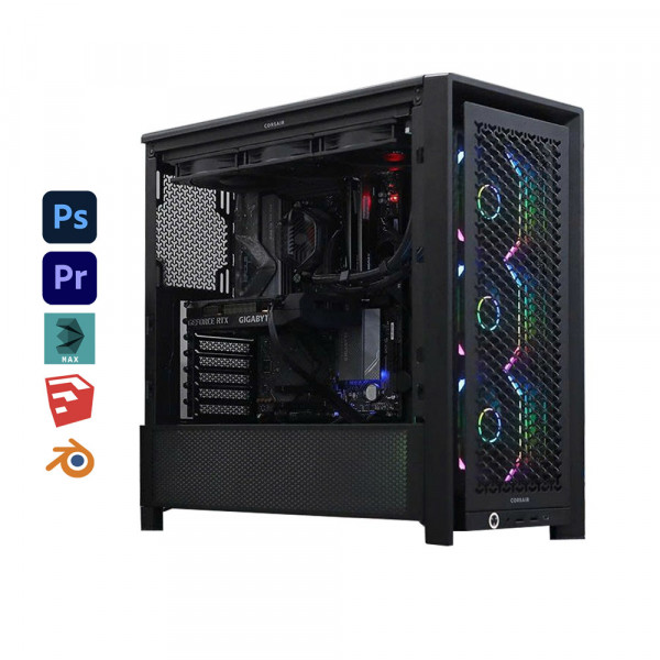 Bộ PC Đồ họa AMD Ryzen 9 9950X, Ram 32GB, VGA RTX 3060 12G [TẶNG MÀN HÌNH]