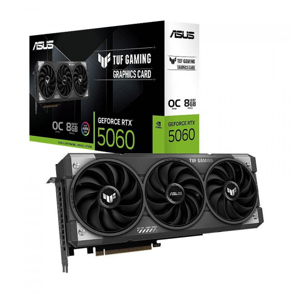 Card Màn Hình ASUS TUF Gaming RTX 5060 8GB GDDR7 OC (TUF-RTX5060-O8G-GAMING)