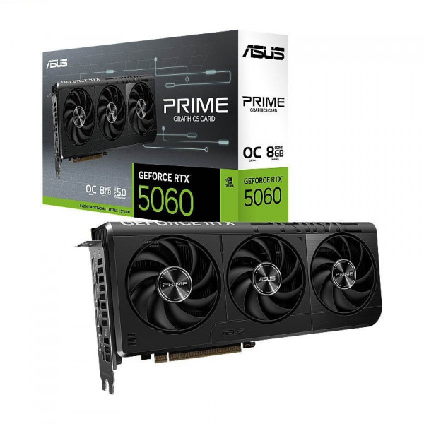 Card Màn Hình ASUS PRIME RTX 5060 8GB GDDR7 OC (PRIME-RTX5060-O8G)