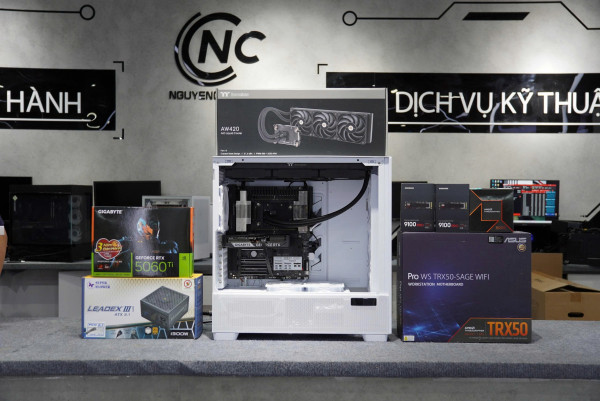 CPU AMD Ryzen Threadripper 9970X (4.0GHz Up to 5.4GHz | 32 Cores/ 64Threads | 160 MB Cache| PCIe 5.0)