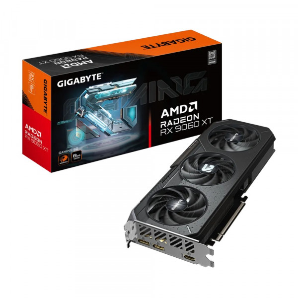 Card Màn Hình GIGABYTE Radeon RX 9060 XT GAMING 8G (GV-R9060XTGAMING-8GD)