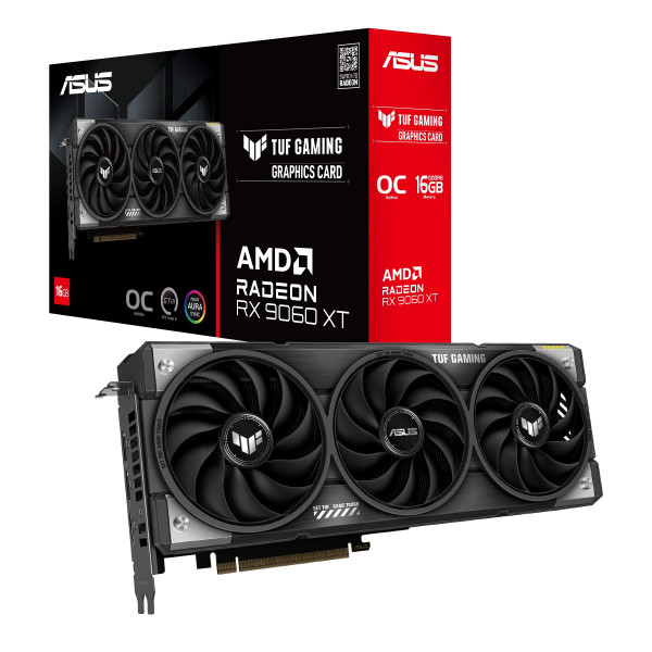 Card Màn Hình ASUS TUF Gaming Radeon RX 9060 XT 16GB GDDR6 OC Edition (TUF-RX9060XT-O16G-GAMING)
