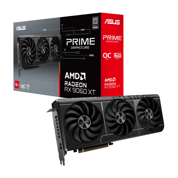 Card Màn Hình ASUS Prime Radeon RX 9060 XT 16GB GDDR6 OC Edition (PRIME-RX9060XT-O16G)