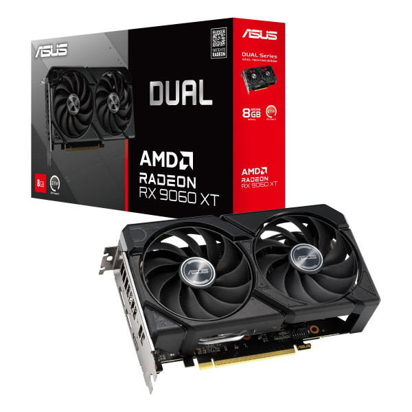 Card Màn Hình ASUS Dual Radeon RX9060XT 8G GDDR6 (DUAL-RX9060XT-8G)