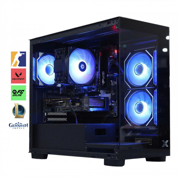 [TẶNG MÀN HÌNH] Bộ PC AMD Ryzen 5 7600, Ram 16G, VGA RX 7600 8GB