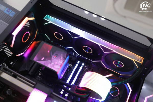 Bộ PC Gaming Intel Core i7-14700F, RAM 32GB, VGA RTX 5070 12GB