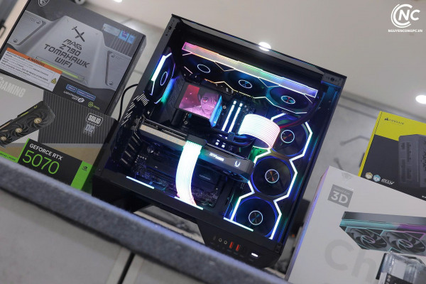 Bộ PC Gaming Intel Core i7-14700F, RAM 32GB, VGA RTX 5070 12GB