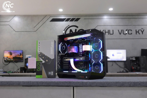 Bộ PC Gaming Intel Core i7-14700F, RAM 32GB, VGA RTX 5070 12GB