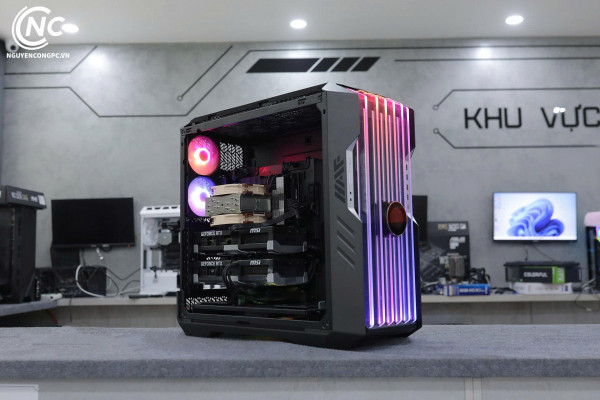 Bộ PC AI AMD Ryzen Threadripper 7970X, 128GB RAM DDR5, Dual VGA RTX 5090 32G