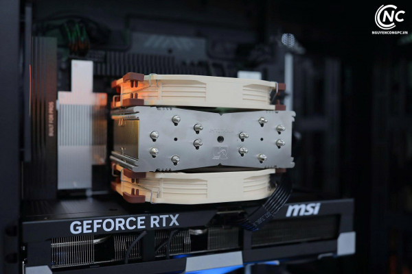 Bộ PC AI AMD Ryzen Threadripper 7970X, 128GB RAM DDR5, Dual VGA RTX 5090 32G